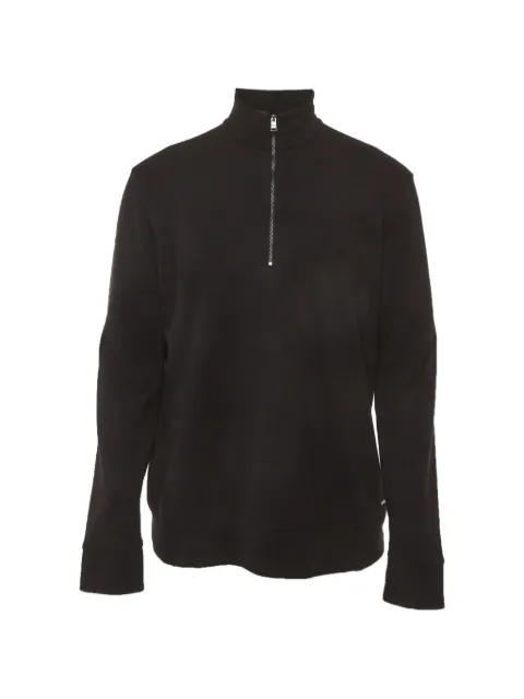 BOSS quarter-zip sweatshirt Black 1302226
