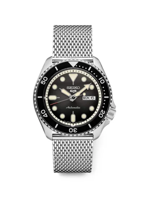 SEIKO PREOWNED 2020s Seiko 5 Sports 42.50mm watch Black 1342991