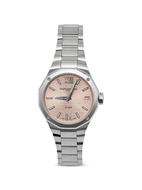 Baume & Mercier 2020s Riviera 33mm watch Pink 1334472