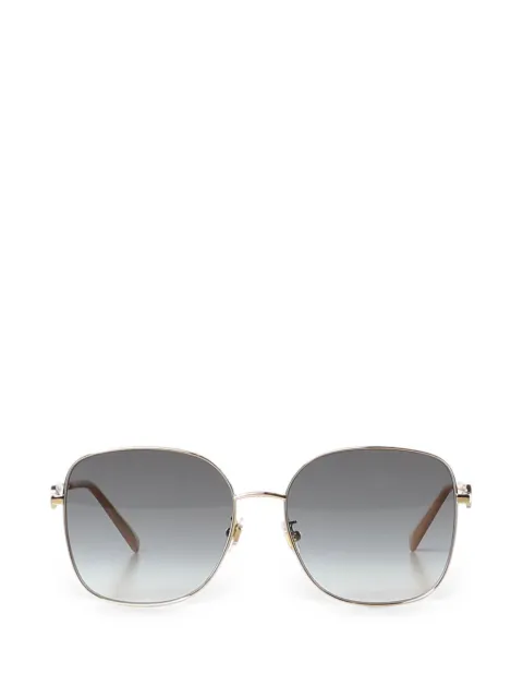 VALENTINO GARAVANI EYEWEAR VLogo square-frame sunglasses Gold VG0042SK