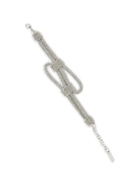 Peserico knot-detail bracelet Silver A35536C0CC908