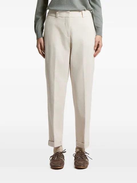 Peserico pressed-crease trousers Neutrals A04680T302479