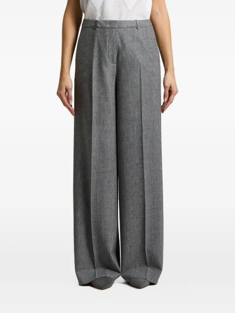 Peserico pressed-crease trousers Grey A0456706413