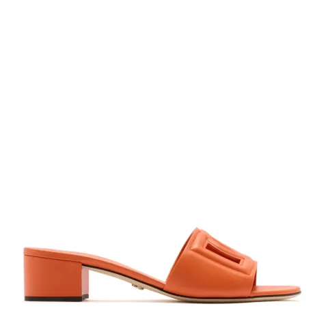 Dolce & Gabbana DG Logo sandals Orange CR1755AY32980244