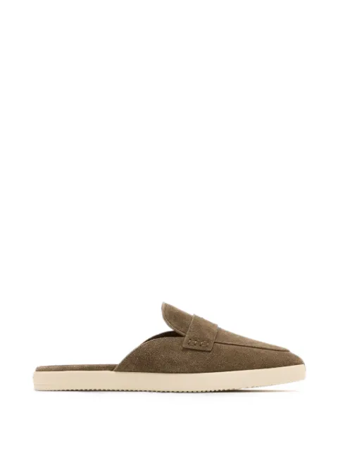 Tory Burch suede slip-on mules Brown 184150