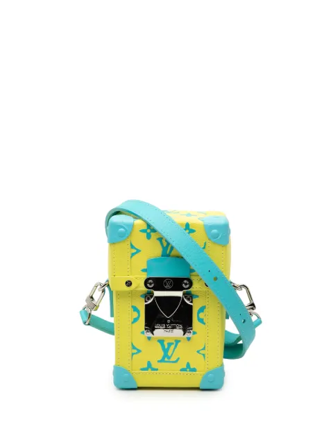 Louis Vuitton Pre-Owned 2021-2026 Monogram Taurillon Playground Vertical Trunk Wearable Wallet crossbody bag Yellow W06LU1P5JW07E0BZ