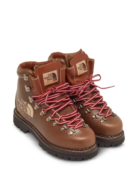 Gucci Pre-Owned x The North Face hiking boots Brown 1291444