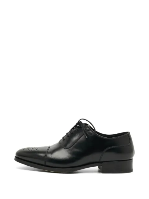 Tom Ford Vintage brogue-detail lace-up Oxfords Black 1304616
