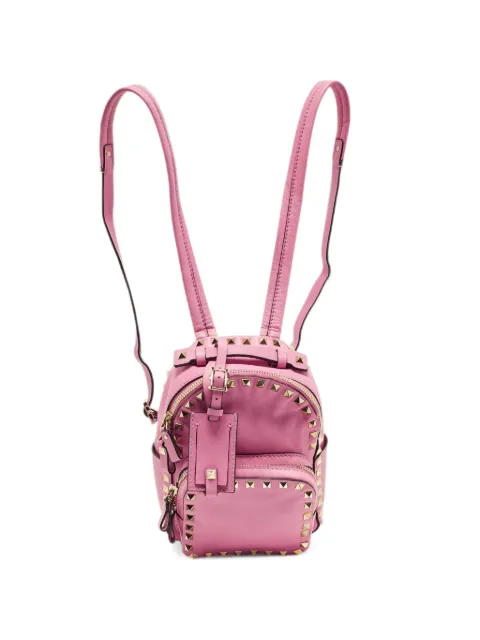 Valentino Garavani Pre-Owned mini Rockstud backpack Pink 1281824