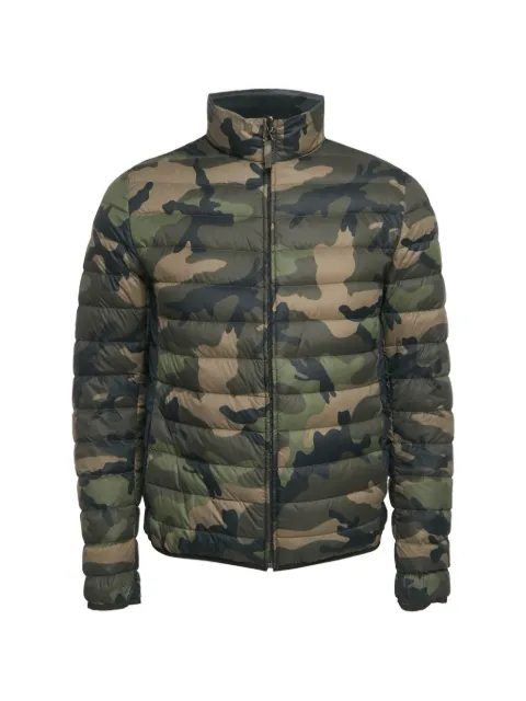 Valentino Garavani Pre-Owned camouflage-print puffer jacket Green 1261232