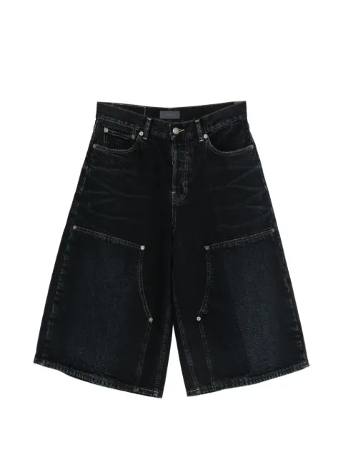 Haikure Legacy panelled shorts Blue HEW03377DF106L0941