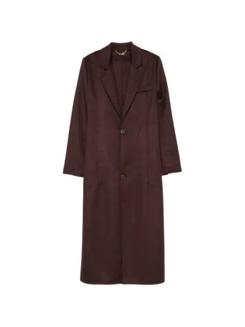 Victoria Beckham tailored single-breasted coat Brown 1326WCT007364C
