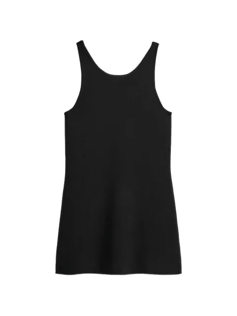 TOTEME compact knit tank top Black 263WRT0832YA0187001