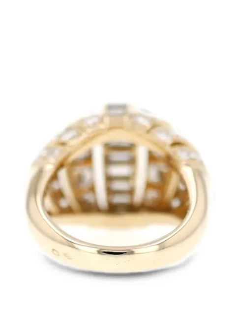 Cartier 1980s diamond dome ring Gold 431993