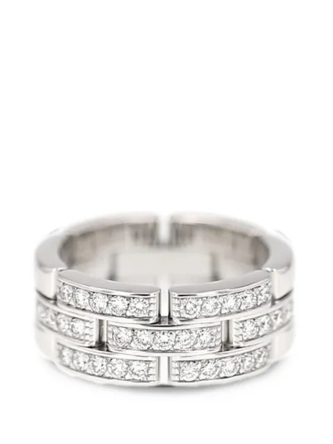 Cartier 2020s Maillon Panthère diamond ring Silver 431593