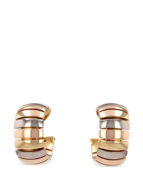 Cartier 2000s Tubogas hoop earrings Gold 431150