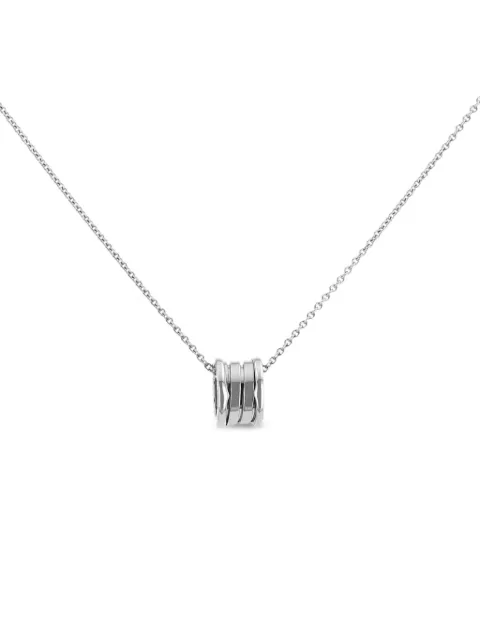 Bvlgari Pre-Owned 2010s B.Zero1 pendant necklace Silver 408302