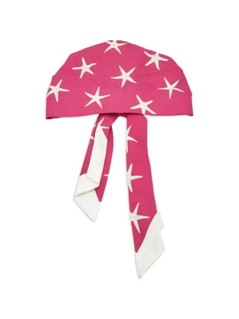 Valentino Garavani Pre-Owned Escape starfish-print headband Pink 1302634