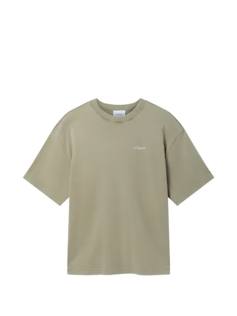Axel Arigato Honor washed-effect T-shirt Green A2681013