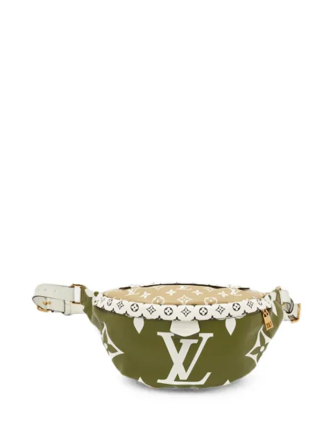 Louis Vuitton Pre-Owned 2019 Monogram-Giant belt bag Green 1355734