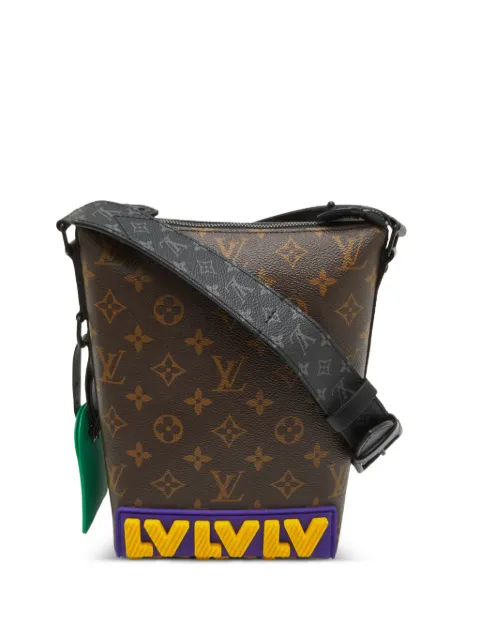 Louis Vuitton Pre-Owned Rubber Cruiser monogram messenger bag Brown 1350483