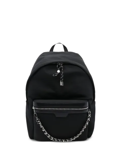 Stella McCartney chain-link detail backpack Black 7B0215WP076