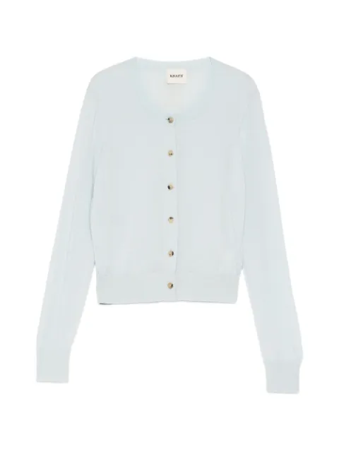 KHAITE Tansy cardigan Blue 18307736