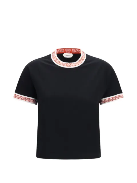 Versace Greca-trim Medusa T-shirt Black 10259891A18712