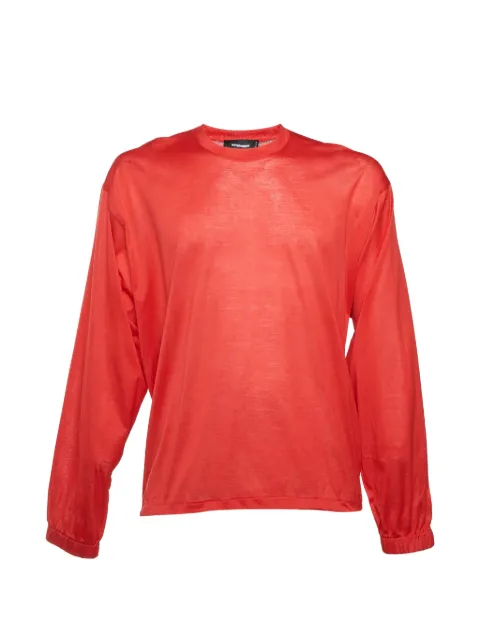 DSQUARED2 graphic-print long-sleeve T-shirt Red 1358030
