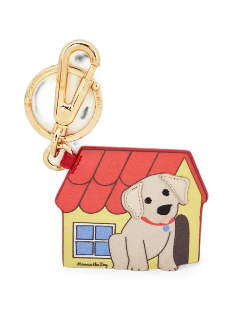 D&G PreOwned Mimmo the Dog motif keyring Red 1355936