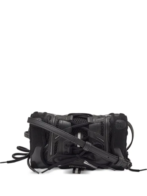 Balenciaga Pre-Owned 2008 Sneakerhead logo-detail shoulder bag Black 1352597