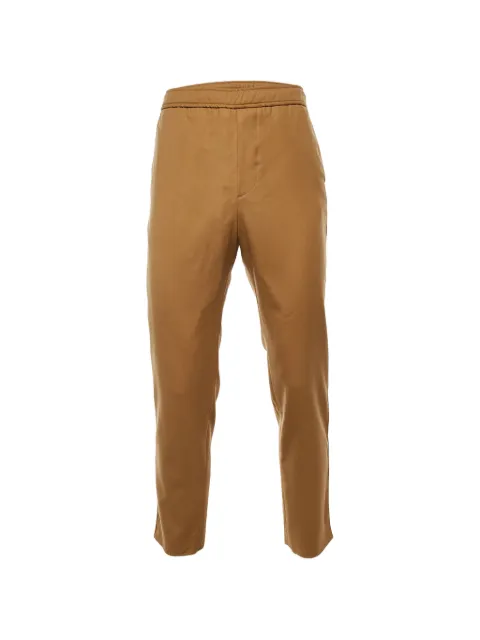 Etro Pre-Owned tapered-leg trousers Neutrals 1280254