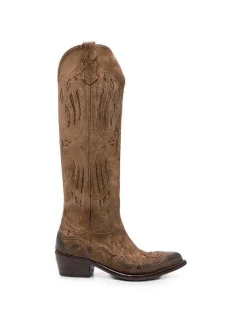 ERALDO Malu embroidered-design boots Brown MALU2