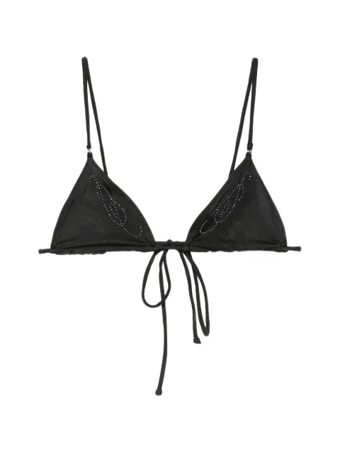 Frankies Bikinis x Jennie Elena bikini top Black 10570BS