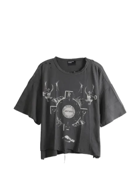Enfants Riches Déprimés Bed Of Nails graphic-print distressed T-shirt Black 010946