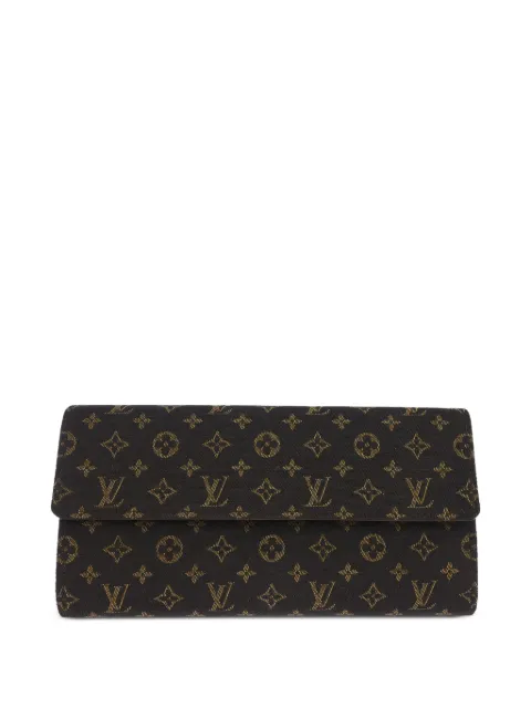 Louis Vuitton Pre-Owned 2007 Monogram Mini Lin Sarah wallet Black 146348