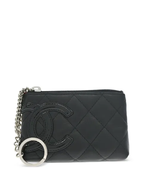 CHANEL Pre-Owned 2012 Cambon Ligne pouch bag Black 196529