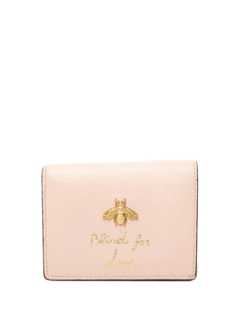 Gucci Pre-Owned 2000-2015 Calfskin Blind for Love Compact Wallet small wallets Pink V2YXZI6NON3JBZQL