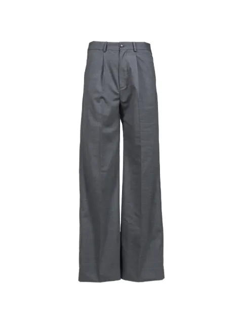 AWGE pleated wide-leg trousers Grey AS6SMT02APT2051GRY