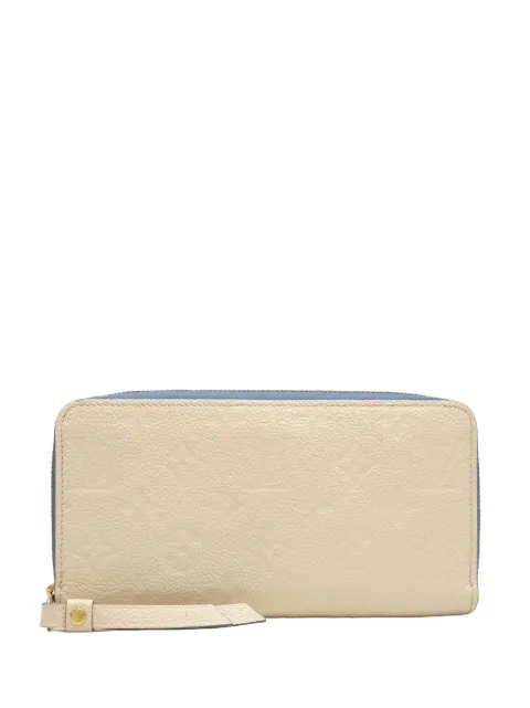 Louis Vuitton Pre-Owned 2019 Monogram Empreinte Zippy Wallet long wallets Neutrals 1R7R08ZA7VMHH7JB