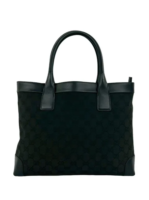 Gucci Pre-Owned 2000-2015 GG Canvas tote bag Black IKTEIA74OV72R0YD