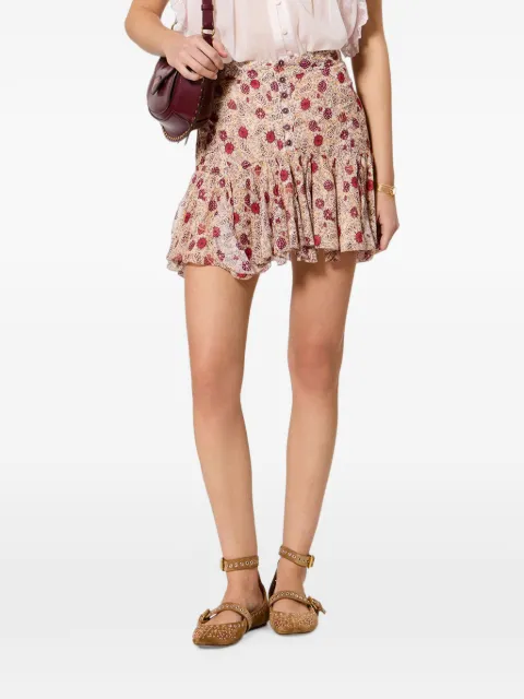 MARANT ÉTOILE Daneen skirt Neutrals JU0512FAD3J03E