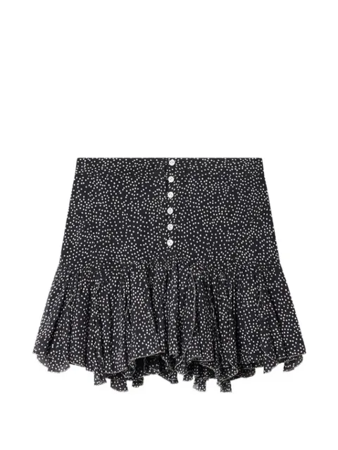 MARANT ÉTOILE Daneen skirt Black JU0512FAD3J03E