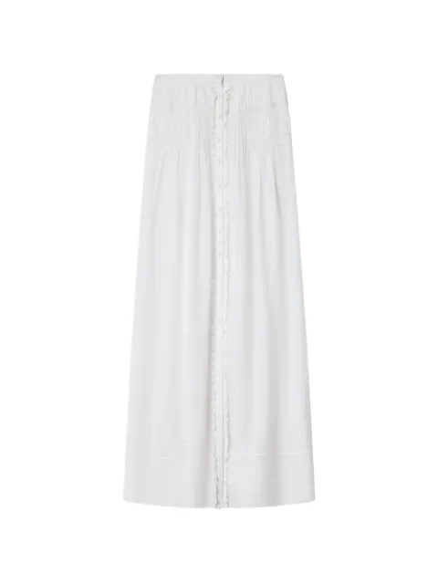 MARANT ÉTOILE Loraine skirt White JU0526FAD3J10E