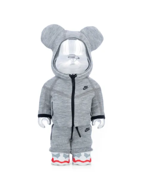 MEDICOM TOY Be@rbrick Nike Tech Fleece 1000% collectible Grey 4530956610733