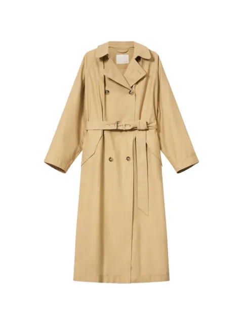 MARANT ÉTOILE Cacilda coat Neutrals MA0257FCD3G04E