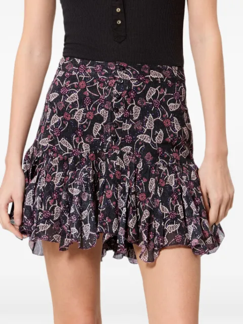 MARANT ÉTOILE Daneen skirt Black JU0512FAD3J03E