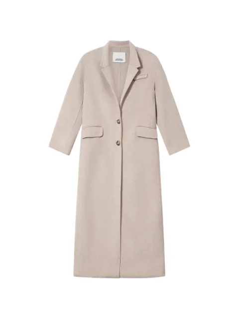 ISABEL MARANT Clesa coat Neutrals MA0575FAD3D03I