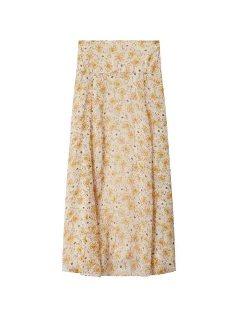 MARANT ÉTOILE Fran skirt Neutrals JU0540FAD3J01E