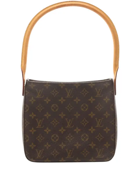 Louis Vuitton Pre-Owned 2002 Monogram Looping MM shoulder bag Brown D0M8V6GMDNVEKIC6